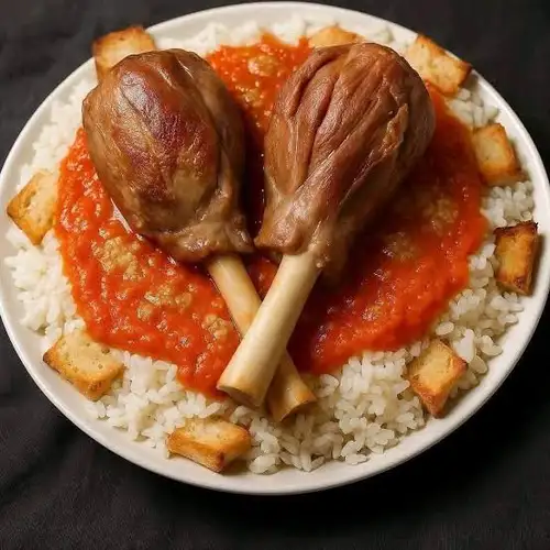 فتة لحم ضاني