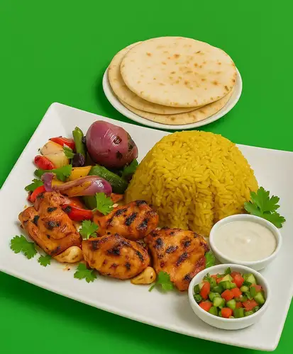 وجبة شيش طاووق